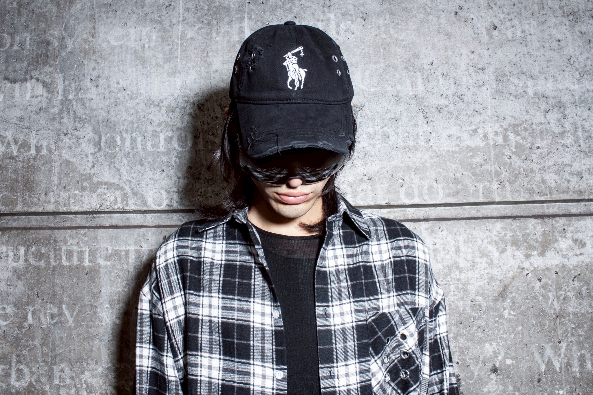 Bornrich｜Bolo Eyelet Cap (Black)