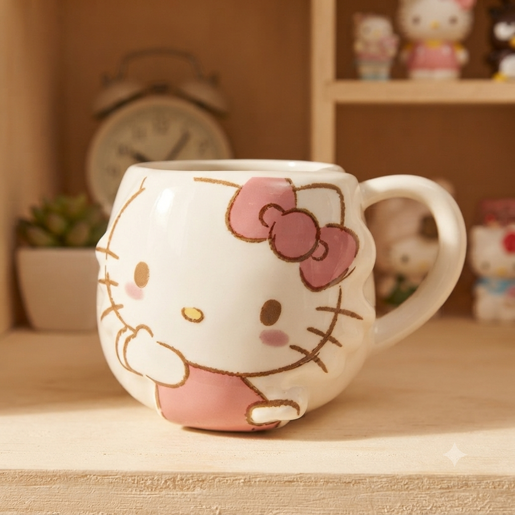 Hello Kitty 400ml 陶瓷 馬克杯 #LB #Sanrio