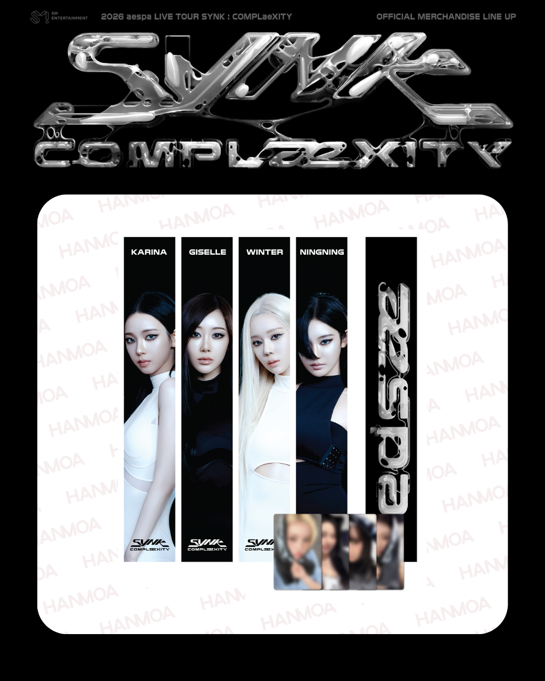預購｜aespa 2026演唱會場週 手幅套組 SYNK : COMPLaeXITY