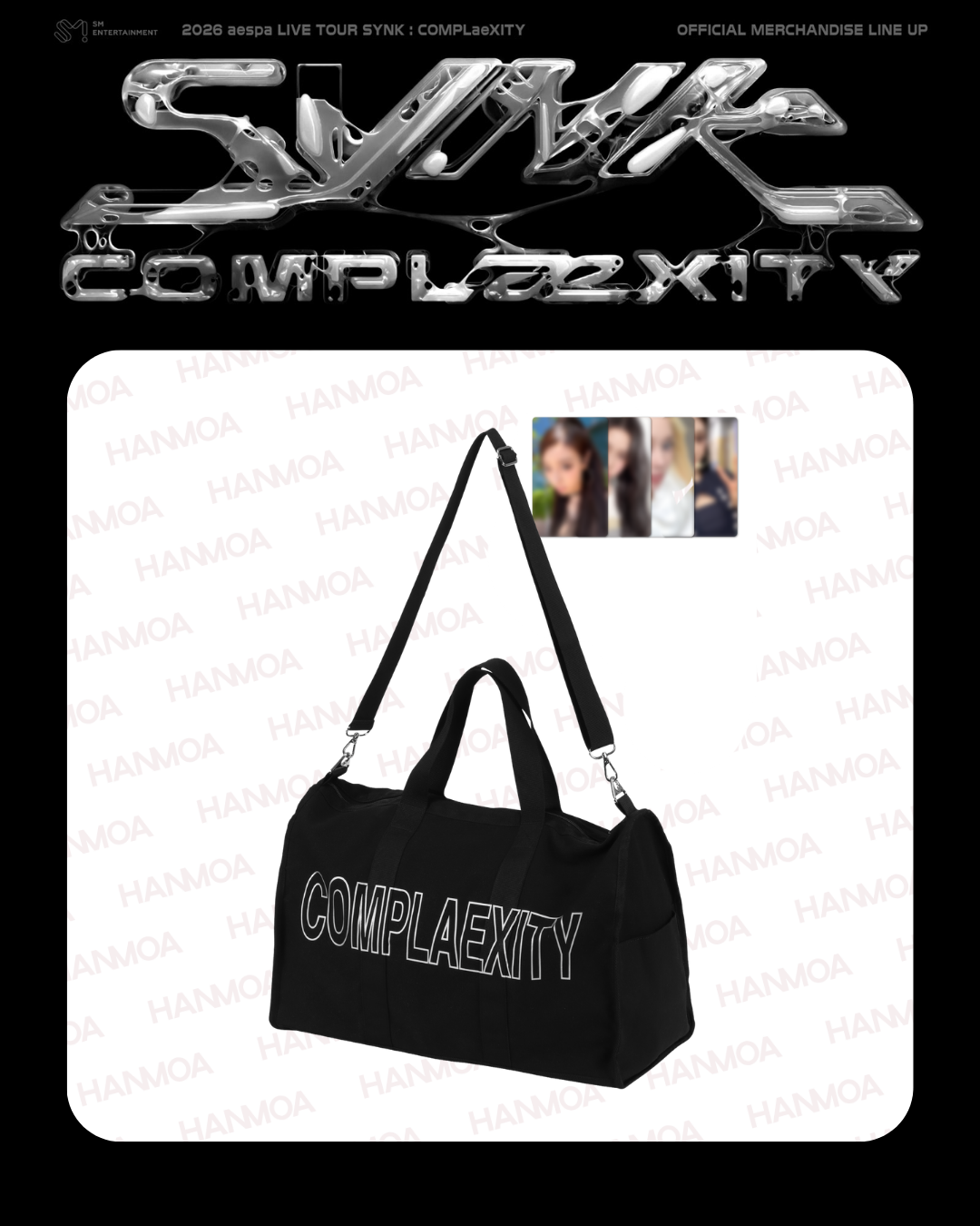 預購｜aespa 2026演唱會場週 旅行袋組 SYNK : COMPLaeXITY