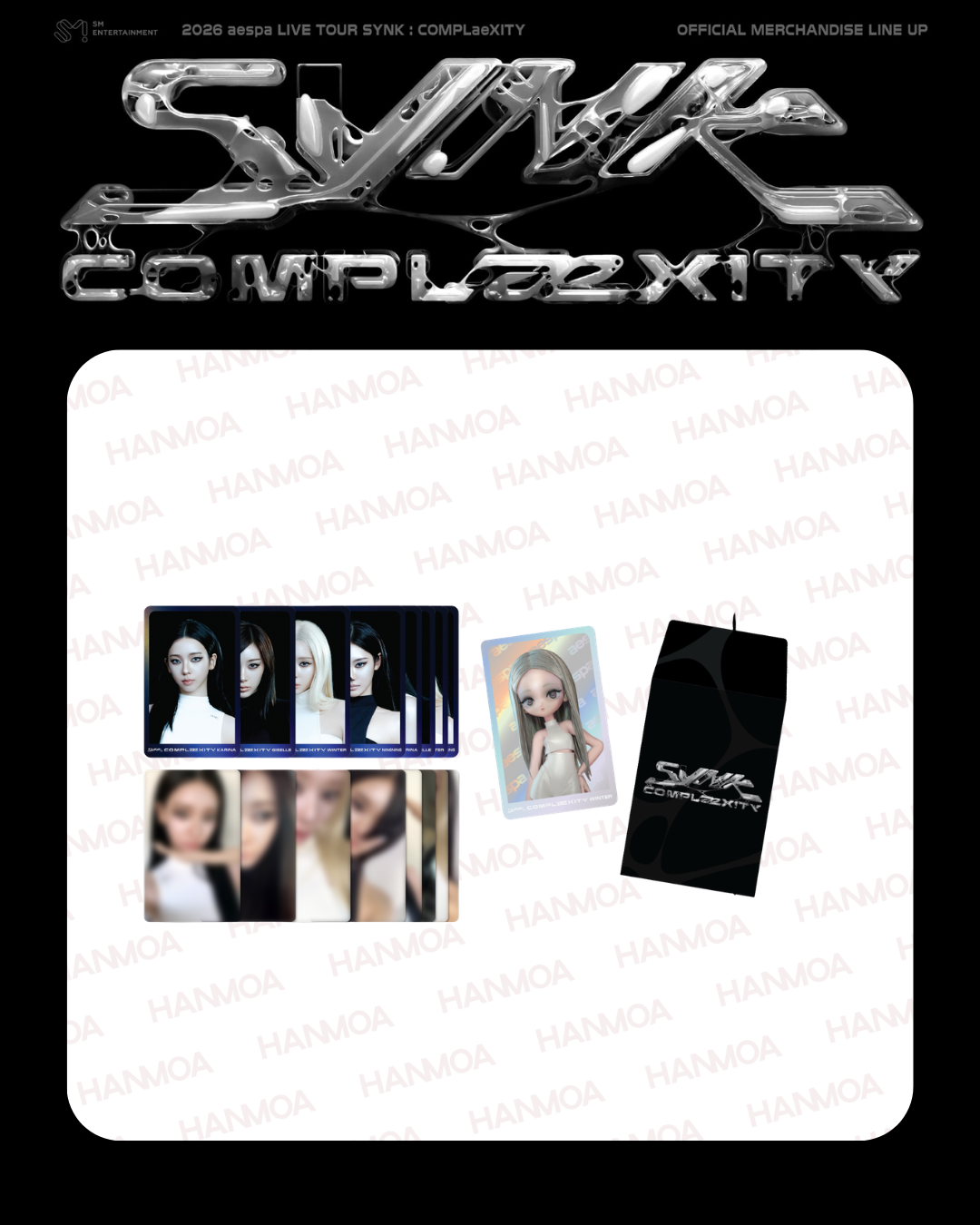 預購｜aespa 2026演唱會場週 隨機小卡 SYNK : COMPLaeXITY