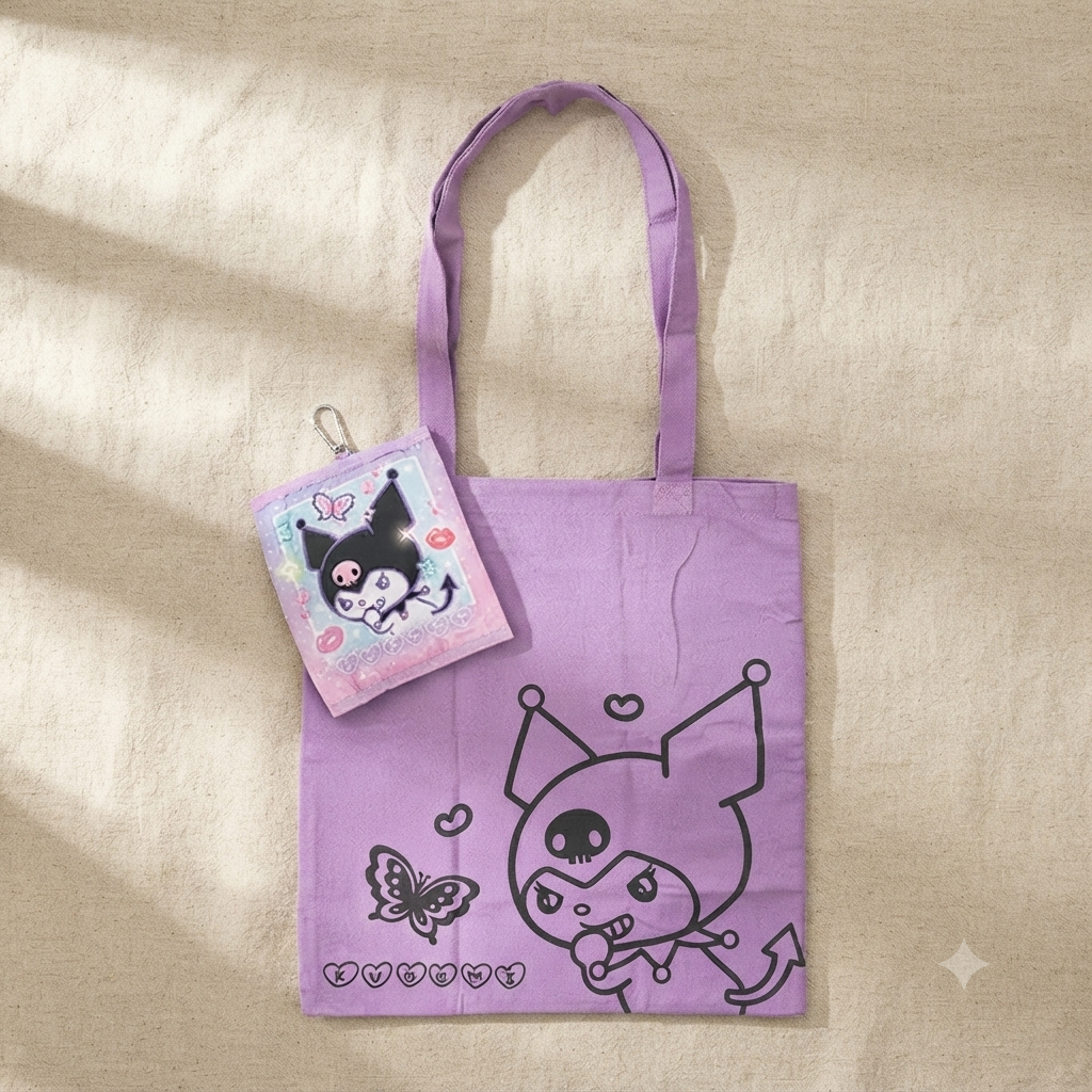 Sanrio Kuromi平成風 布袋 #Kitty #LB