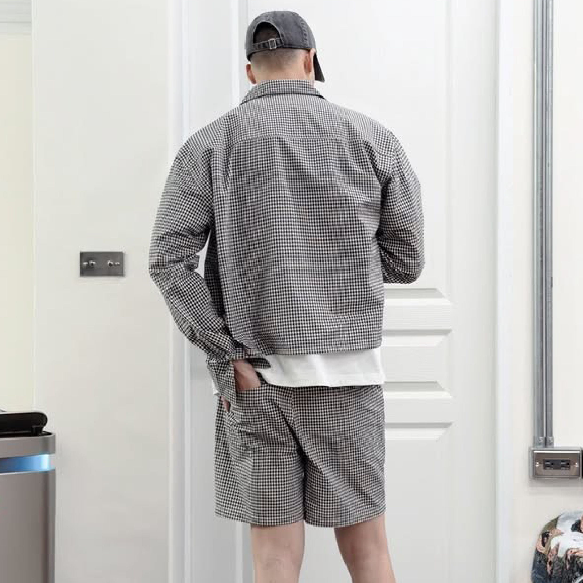 1dyll.assemblage 1ds Sleepover Check Shirt LS