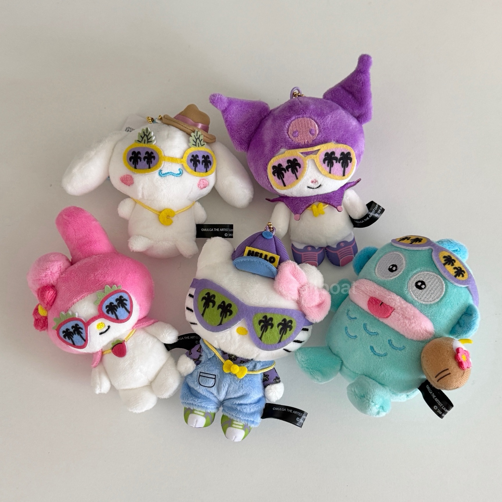 #現貨 🇯🇵日本 MUGLA x Sanrio 三麗鷗 藝術家聯名 吊飾娃娃