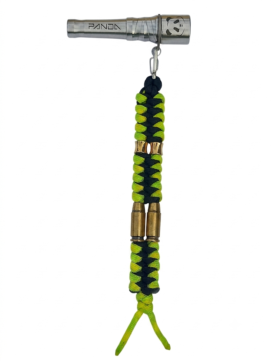 Panda Mouthtip “Bullet” - "Solo" - Lime Lemon + Black