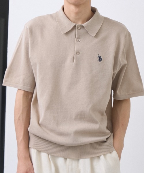日本 U.S. POLO ASSN. Knit Polo [ada816]