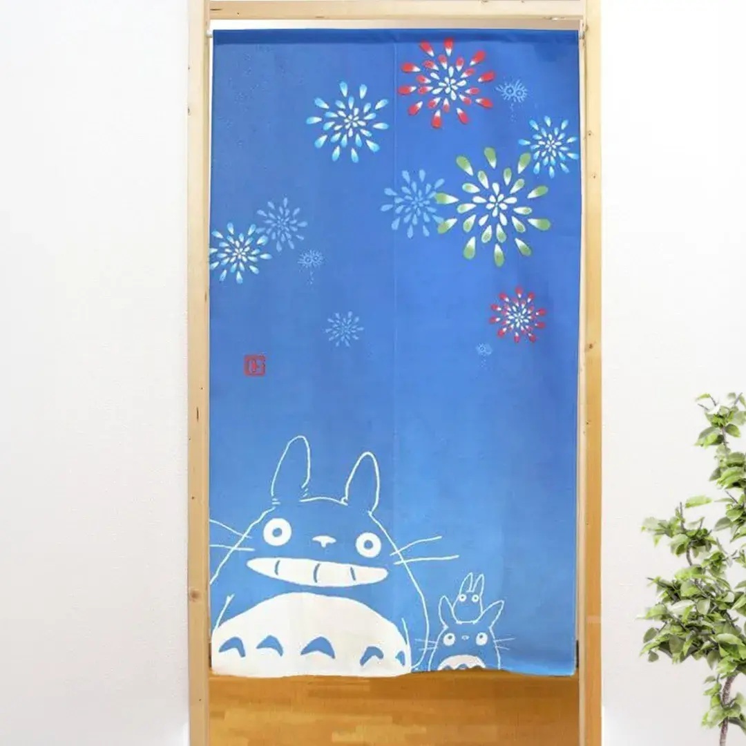 門簾 龍貓 夏天的回憶