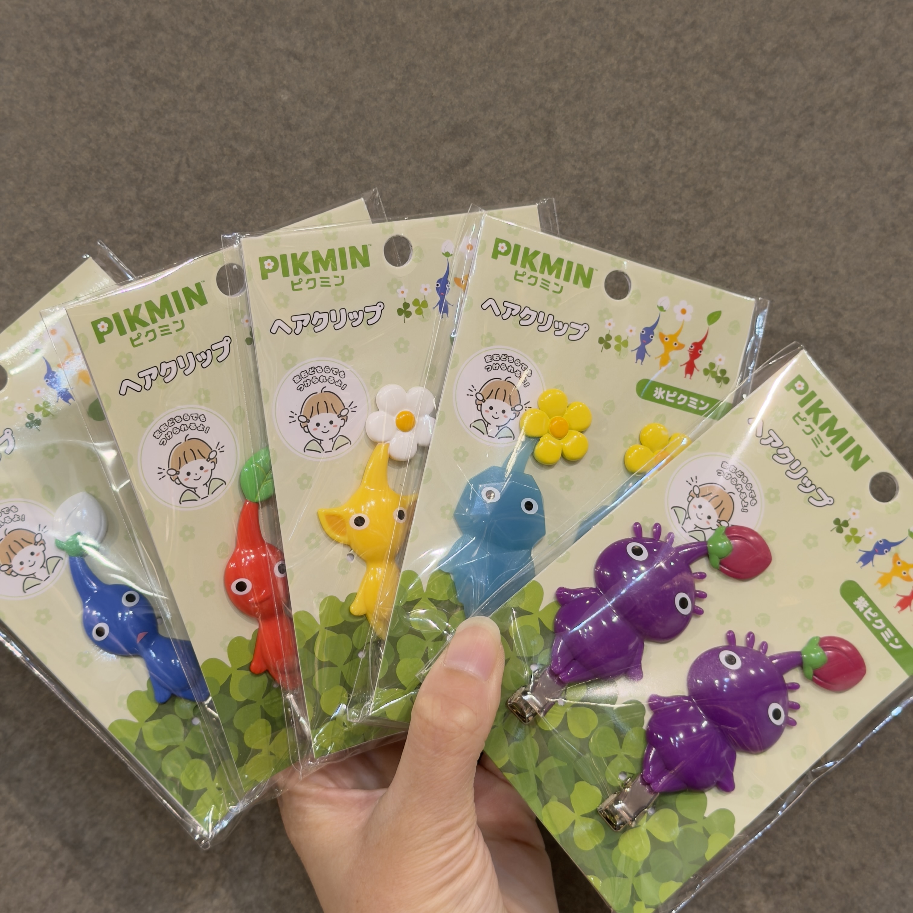 【現貨】Nintendo PIKMIN 任天堂 皮克敏 髮夾