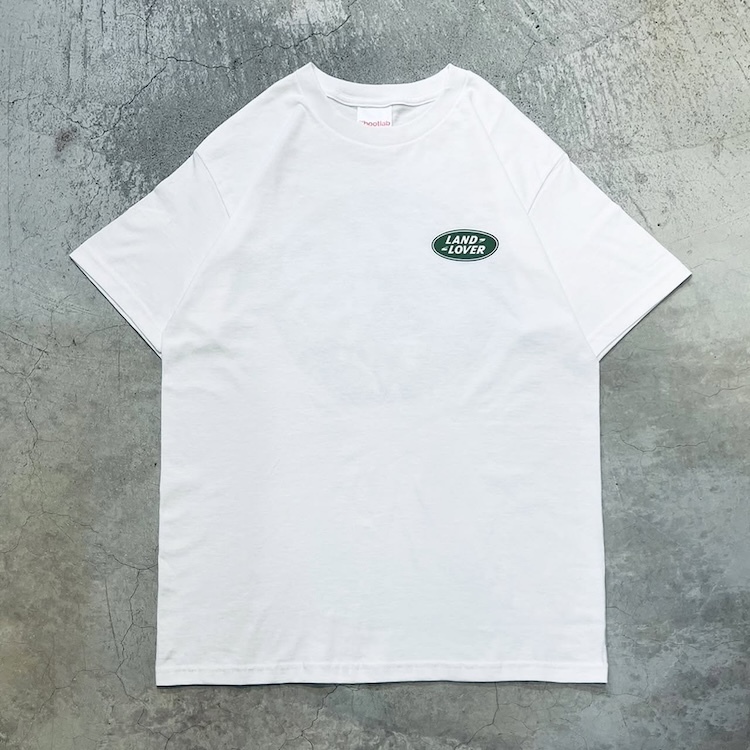 Bootlab - LAND LOVER (Earth) S/S TEE - WHITE