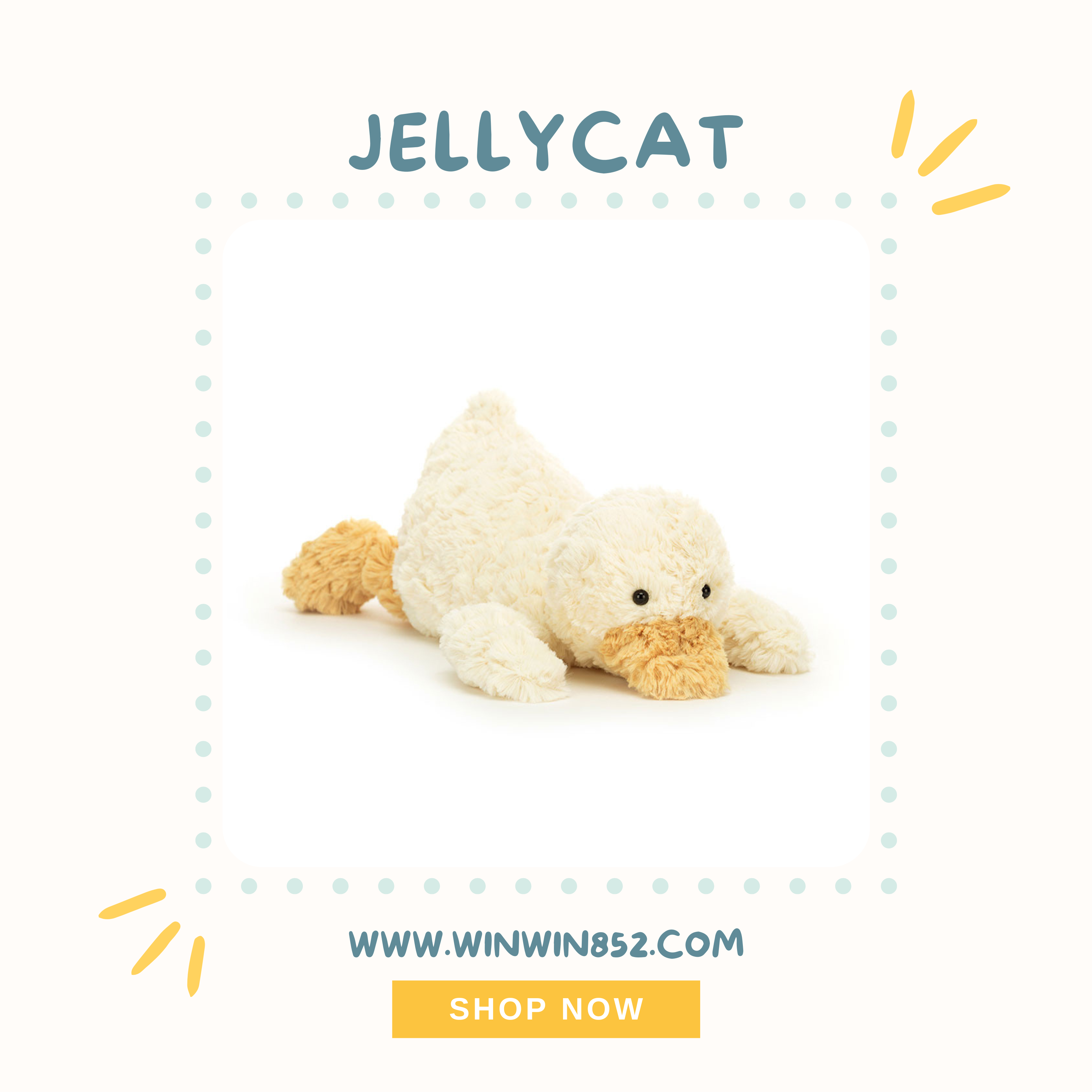 Jellycat Tumblie Duck