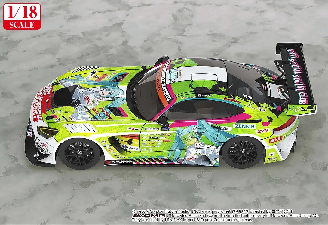【Reissue】1/18 Good Smile Hatsune Miku AMG 2022 Season Opening Ver.