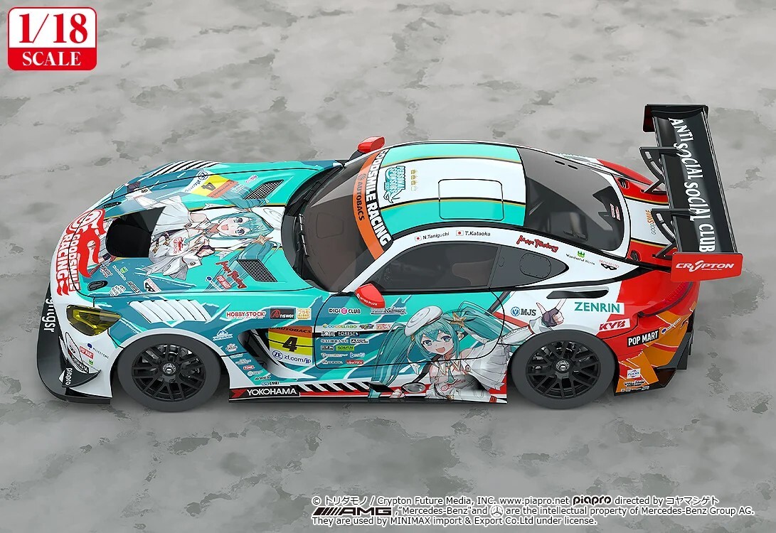 【Reissue】1/18 Good Smile Hatsune Miku AMG 2023 Season Opening Ver.