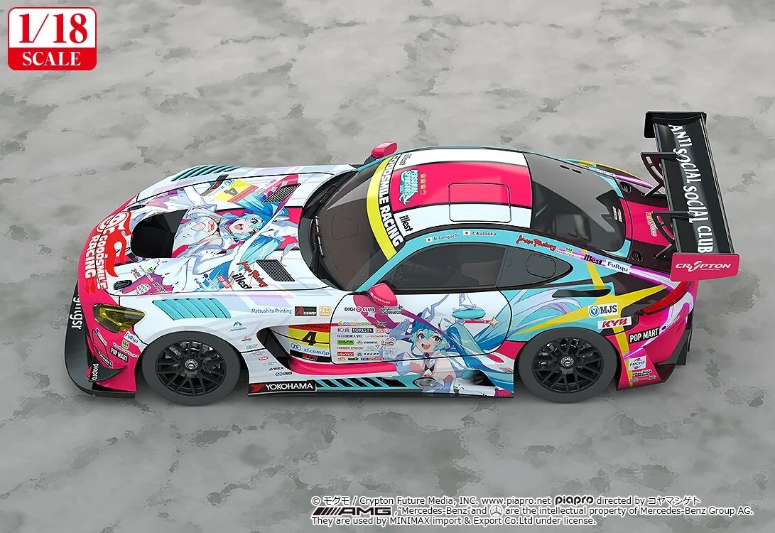 【Reissue】1/18 Good Smile Hatsune Miku AMG 2024 Season Opening Ver.
