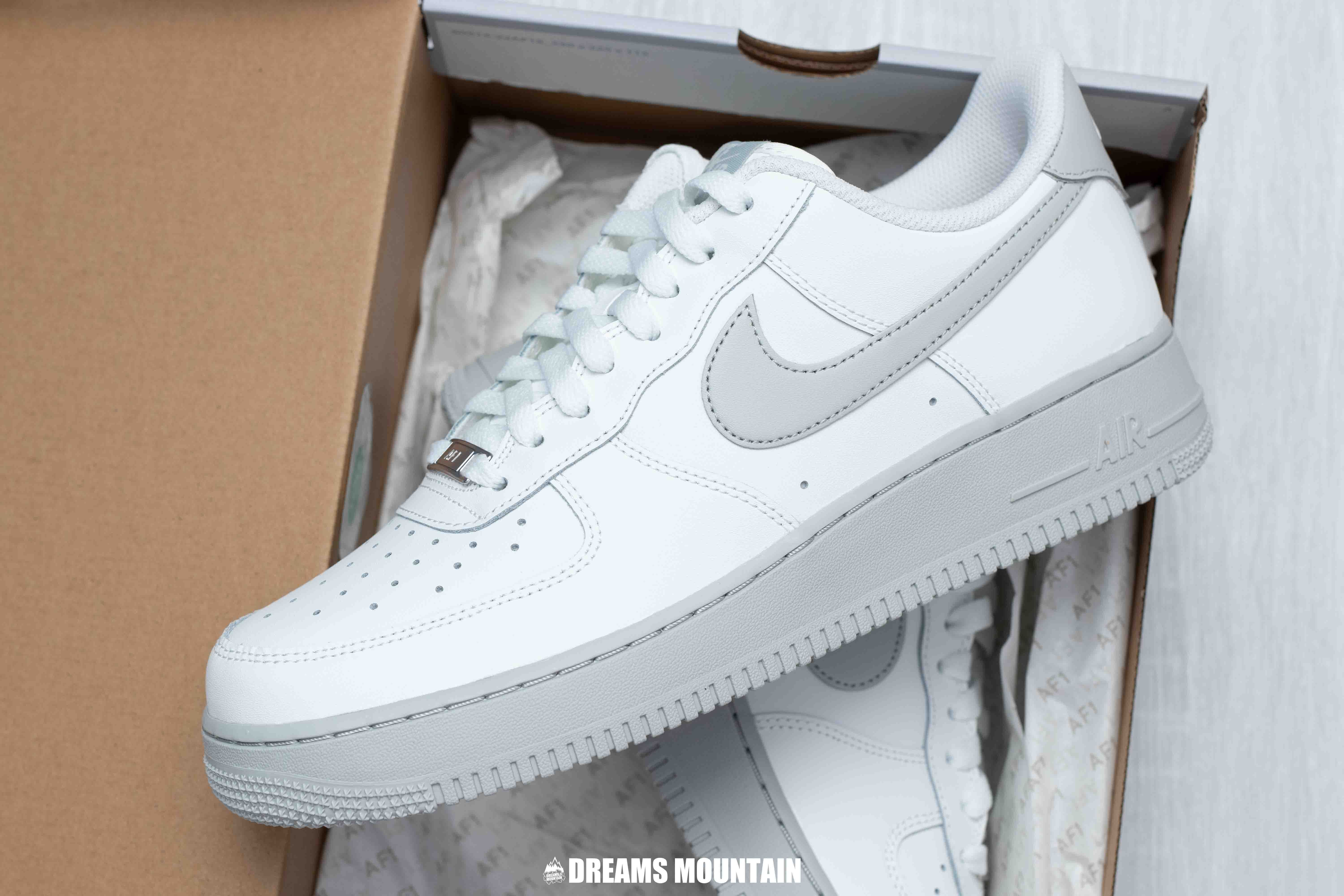 【預訂】NIKE AIR FORCE 1 白灰層-MEN