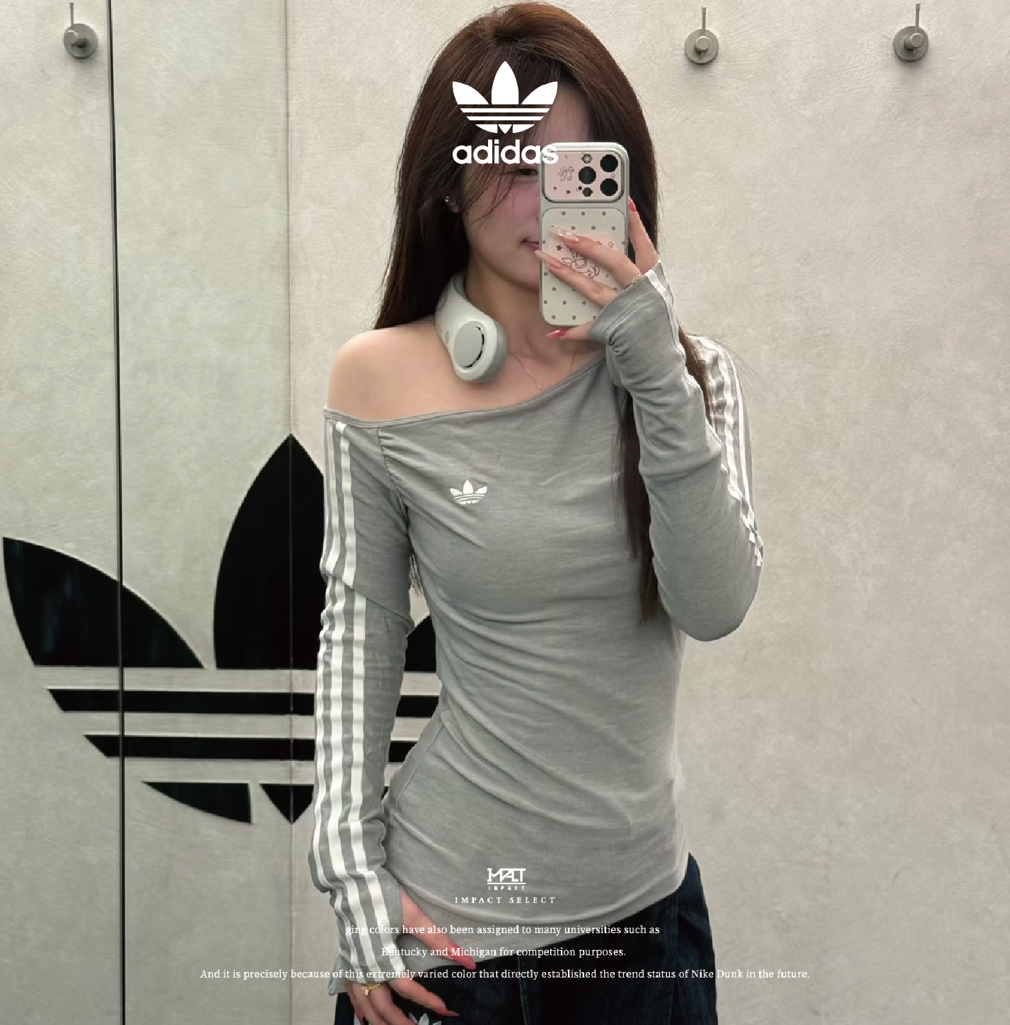 Adidas originals 斜肩 慵懶 日長 純慾 顯瘦 小心機上衣 黑灰 LE8310 LE8311