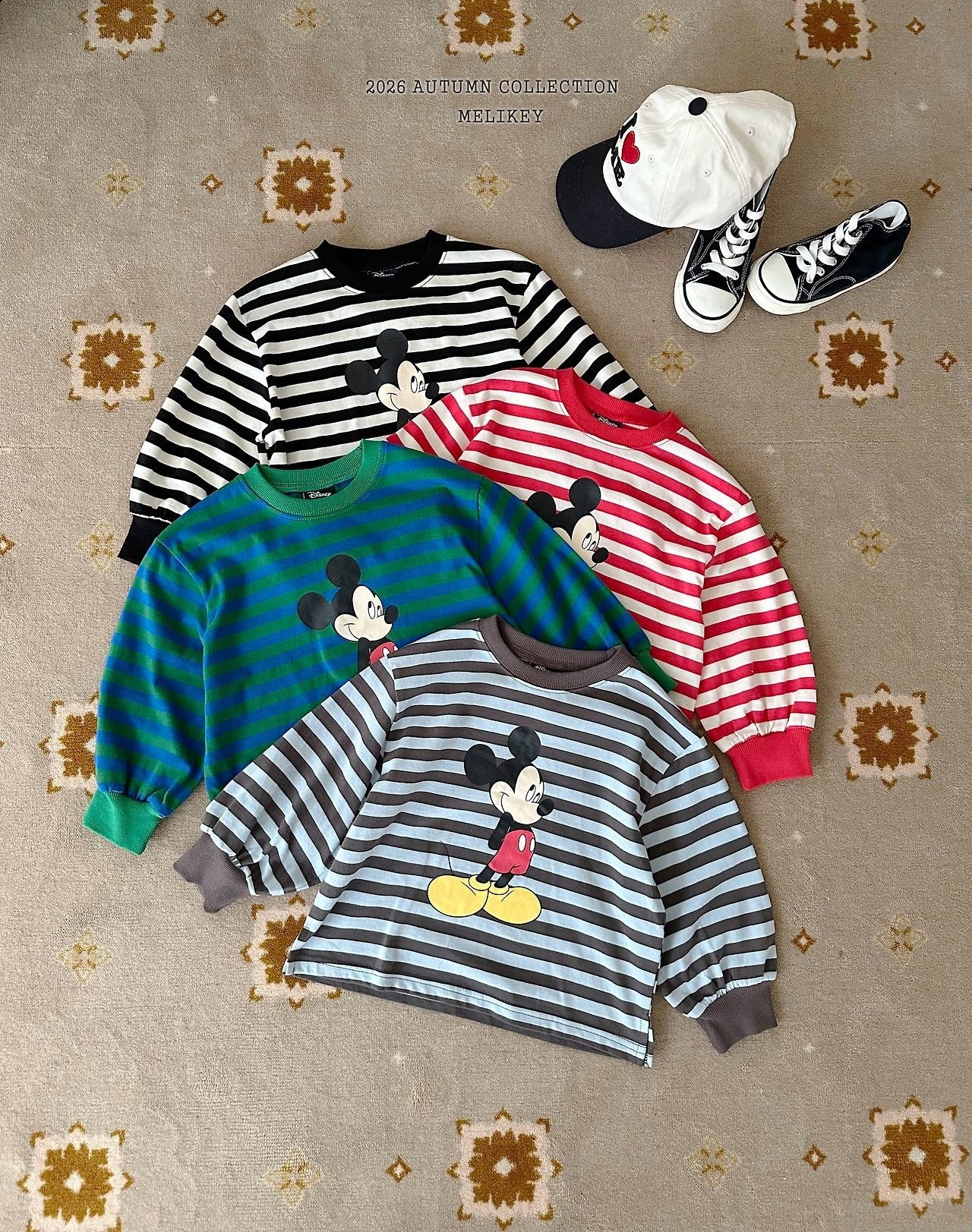 MELIKEY M Stripe Tee