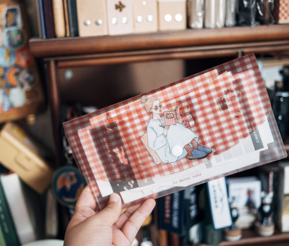 收藏日日 Daily inspiration 收納袋 西式資料夾｜甜蜜生活