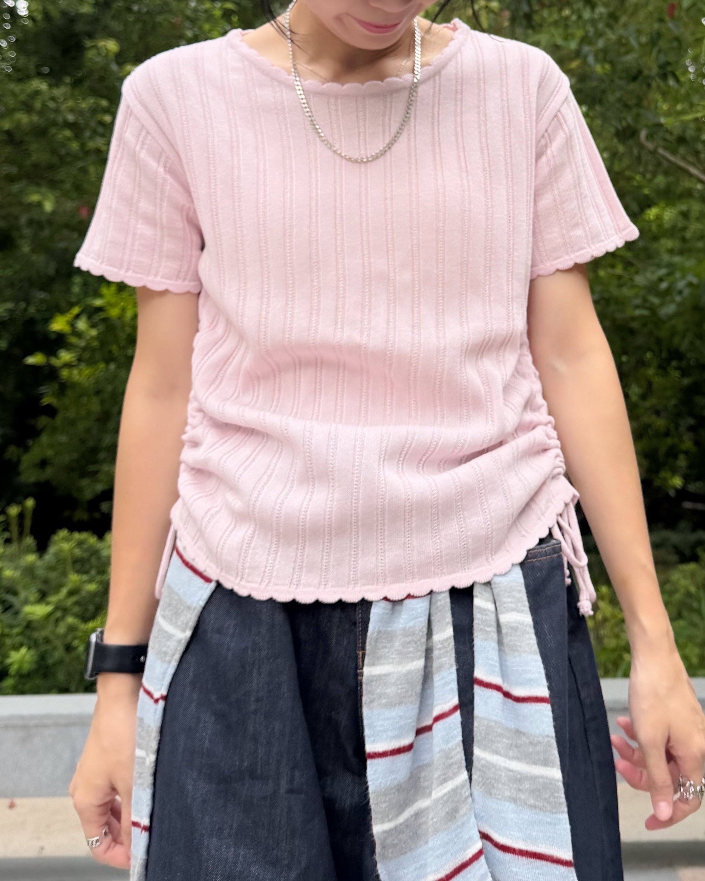 8月新品♥直坑紋線衫[微彈性]
