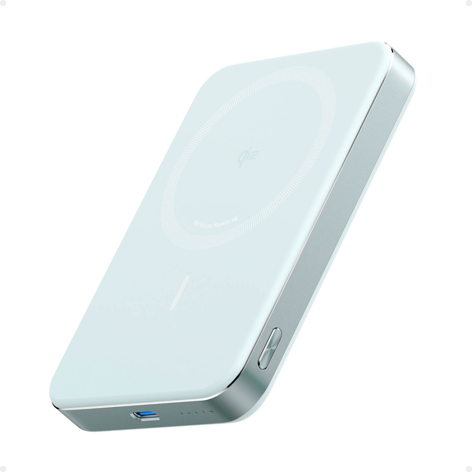 Anker MagGo 磁吸無線充電行動電源 (10K, Slim) - A1664