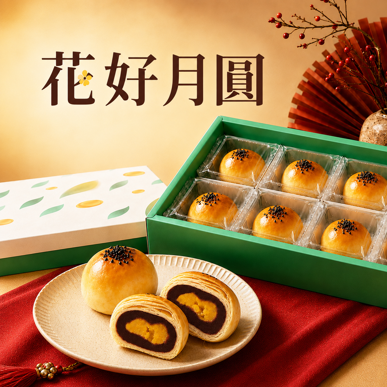 預購-旦黃酥6入禮盒(純素)