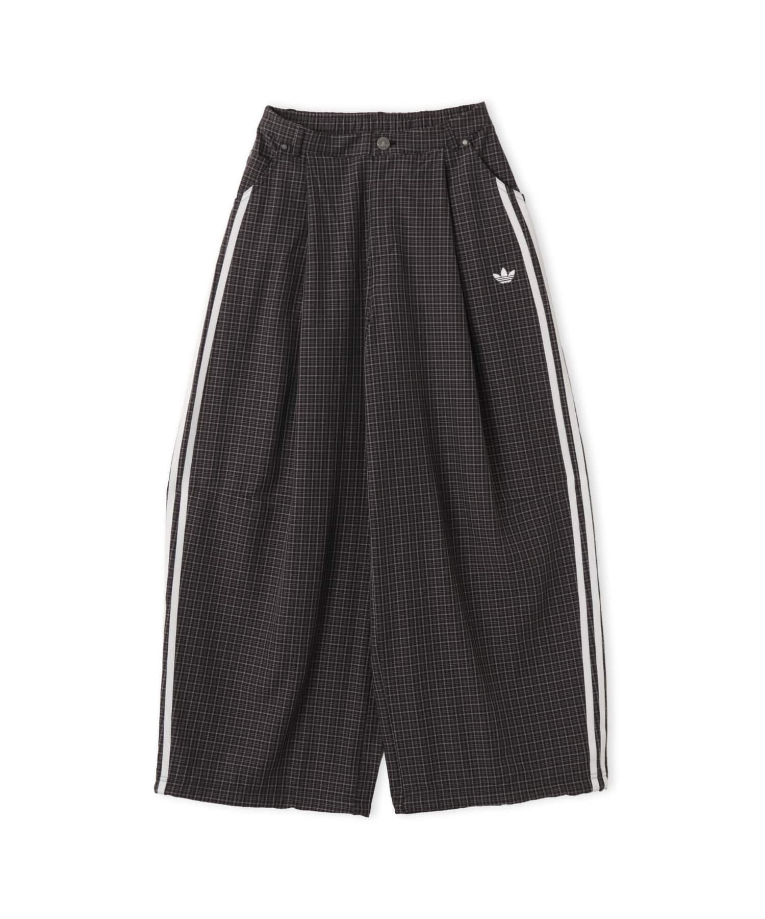 預購┃adidas CHECKS TROUSER LOOSE PANTS 復古 格子 格紋 褲子