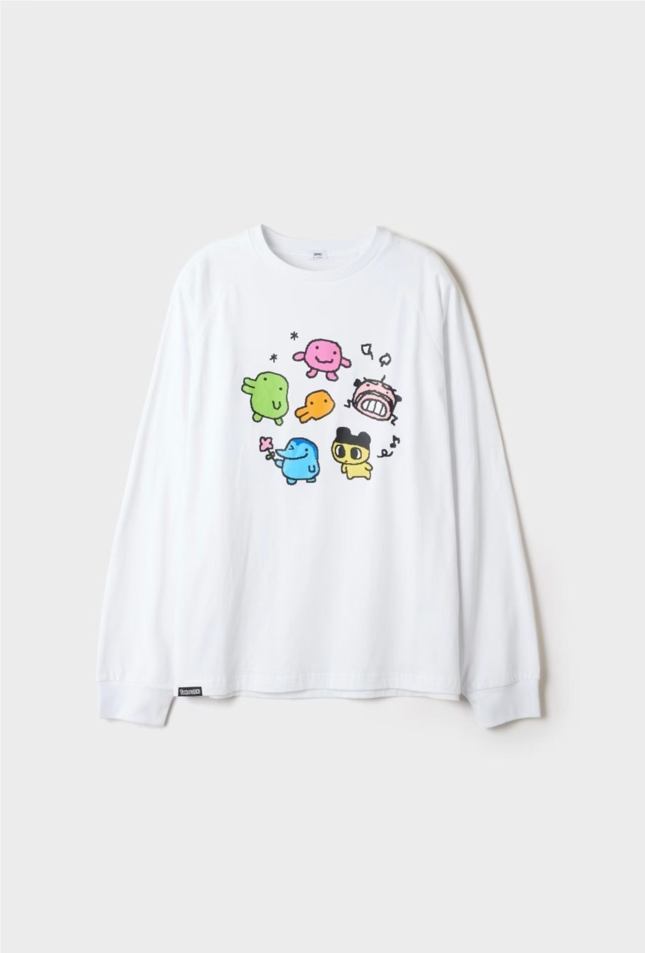 《限時團購優惠》SPAO卡通長袖 T-shirt tamagotchi