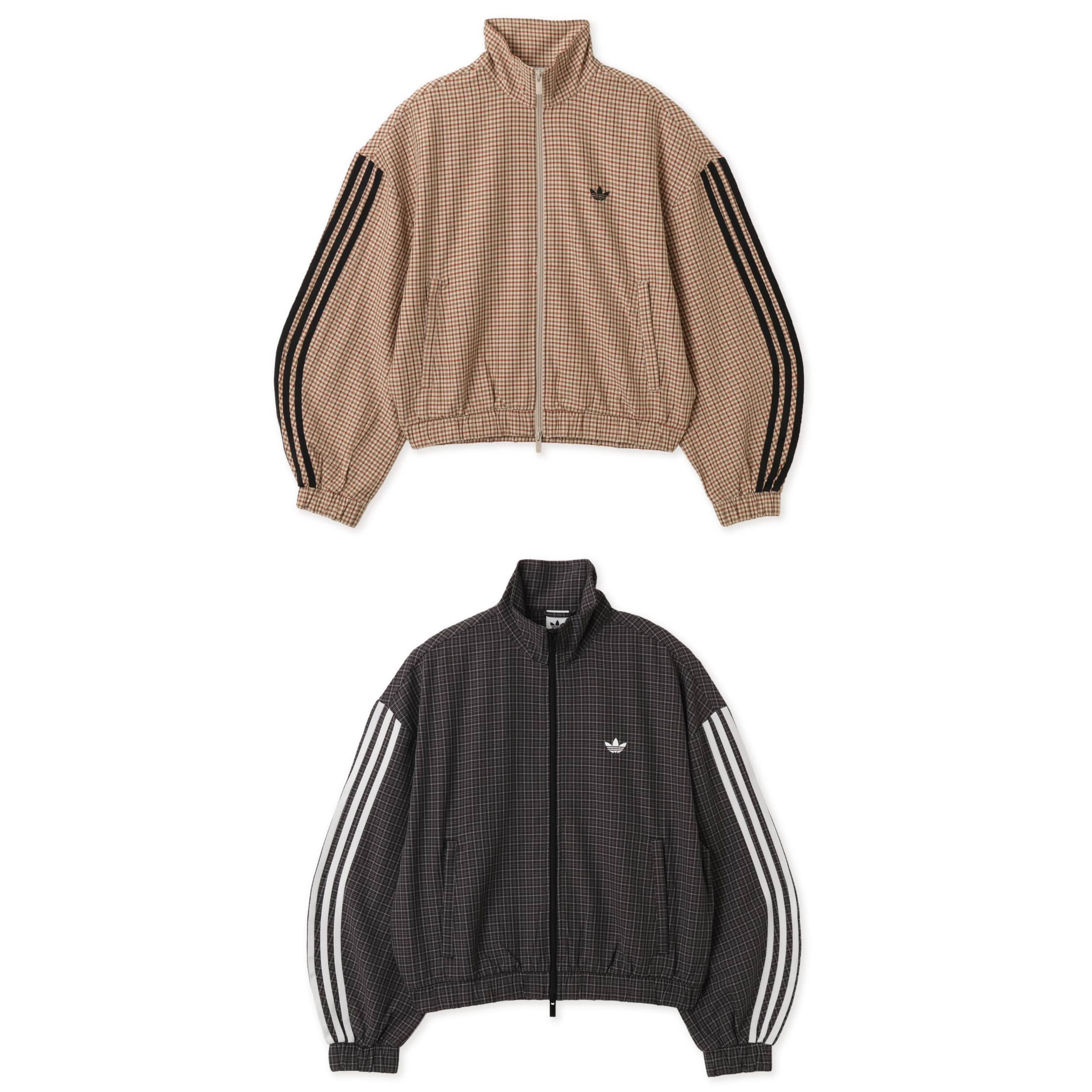 預購┃adidas CHECKS TRACK TOP 復古 格子 格紋 外套