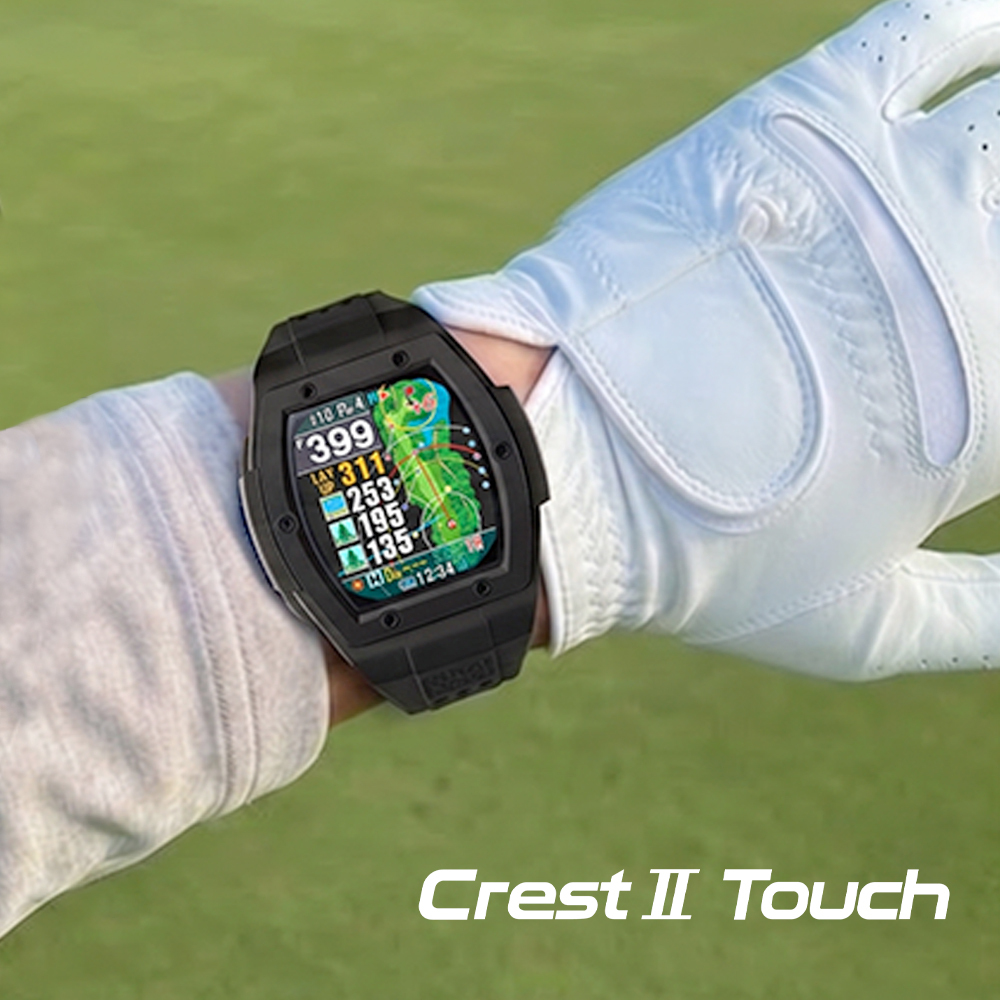 日本 Shot Navi CREST II Touch 高爾夫GPS定位手錶