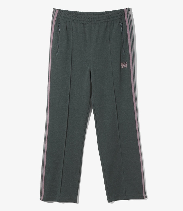Needles - RW316 Track Pant - Poly Smooth - B-Green