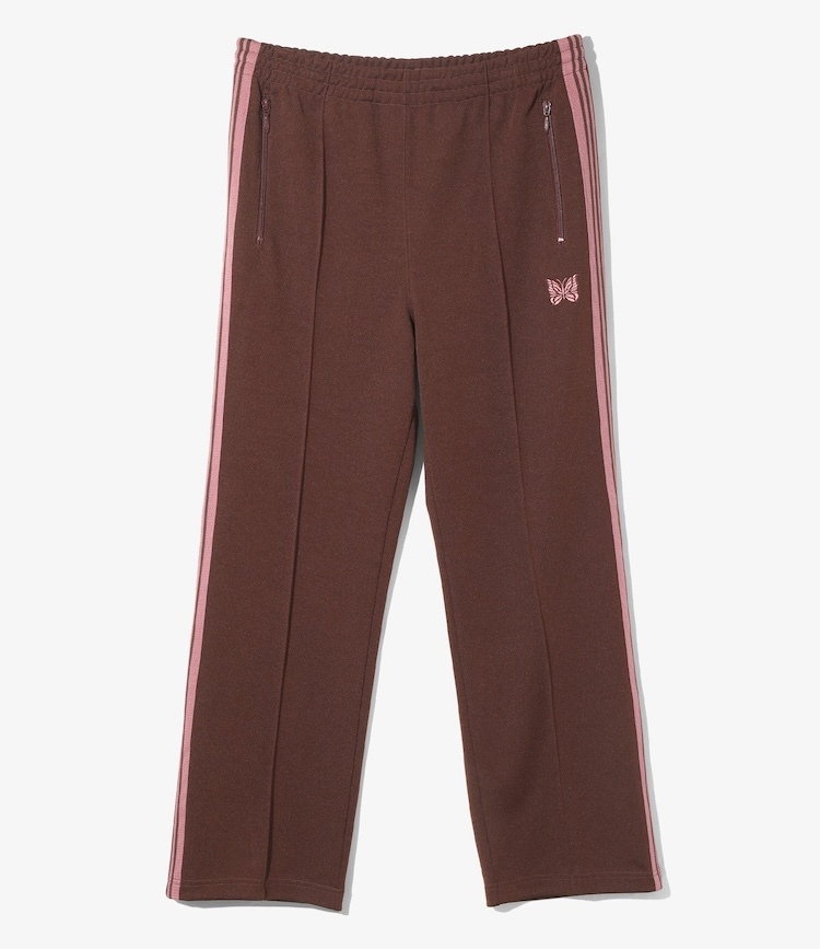 Needles - RW316 Track Pant - Poly Smooth - A-Brown