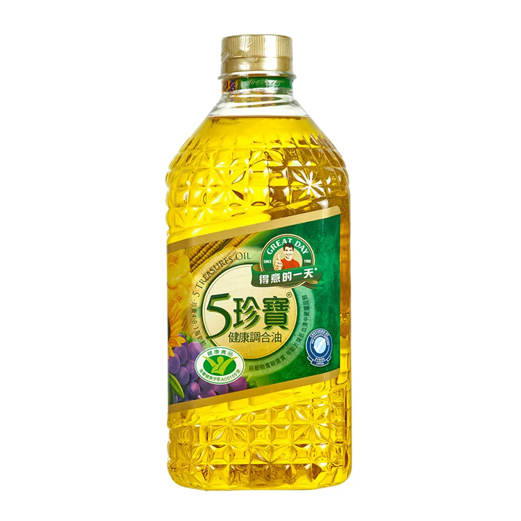 【得意的一天】五珍寶健康調和油1.58L