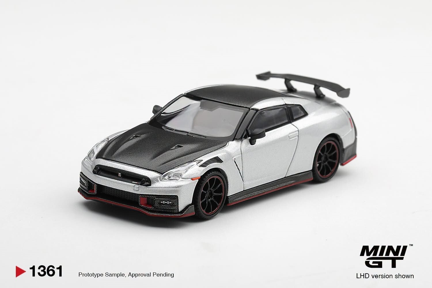 [預訂] Mini GT #1361 日產Nissan GT-R NISMO 2024 Silver 左軚