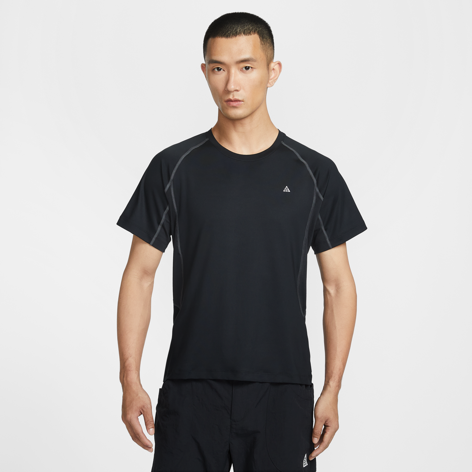 男款 NIKE ACG DRI-FIT 黑色 杏色 彈性 合身 乾爽 運動 短袖 短T【IO1453】NKTF