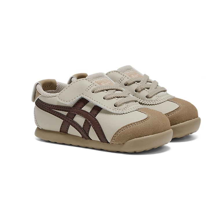 Onitsuka Tiger MEXICO 66 KID 淺棕底深棕虎爪紋