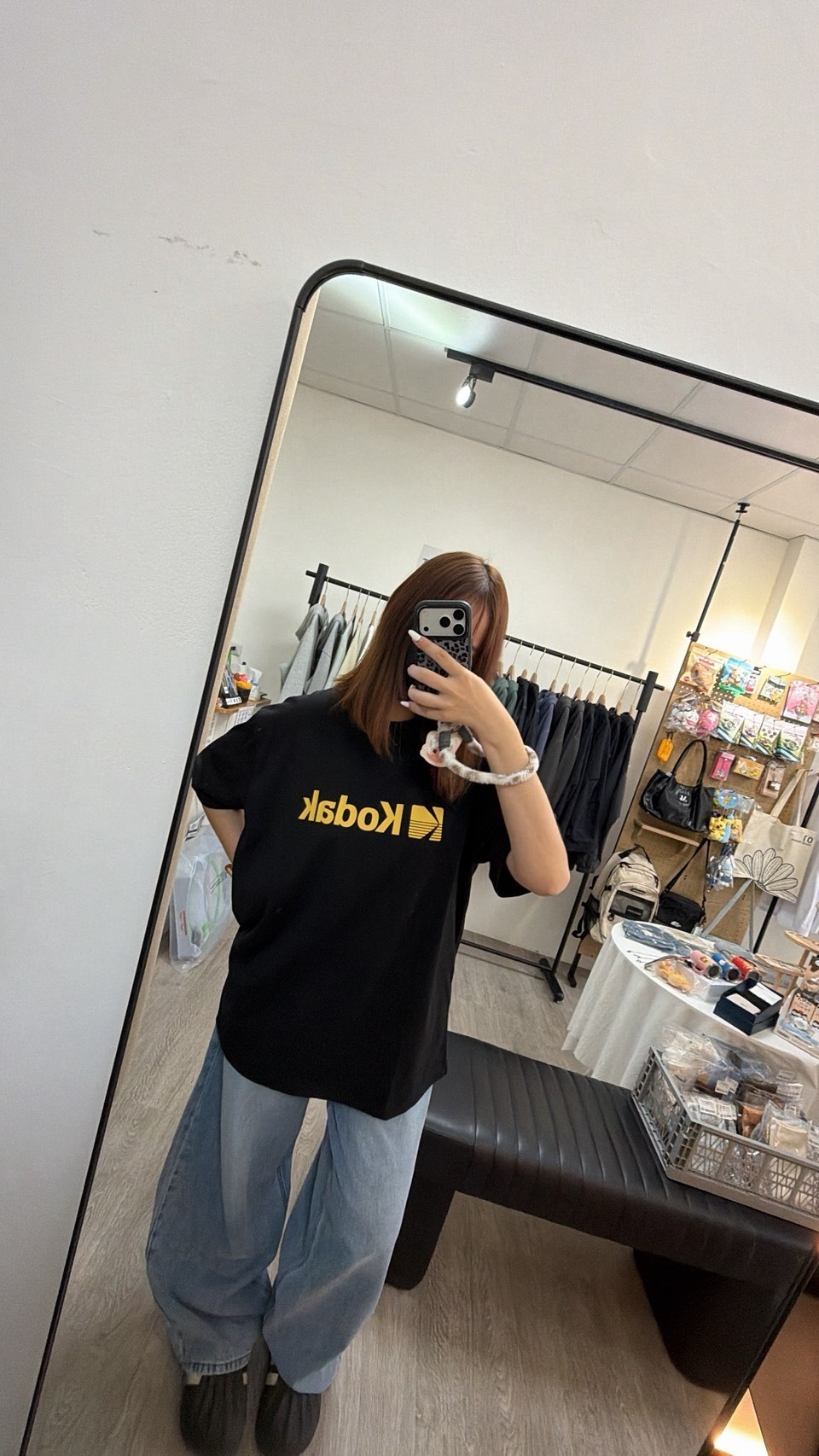【OWN】Kodak 短袖 上衣 經典LOGO 涼爽 吸濕排汗 快乾 春夏 經典款 不分男女 黑色 白色 米白