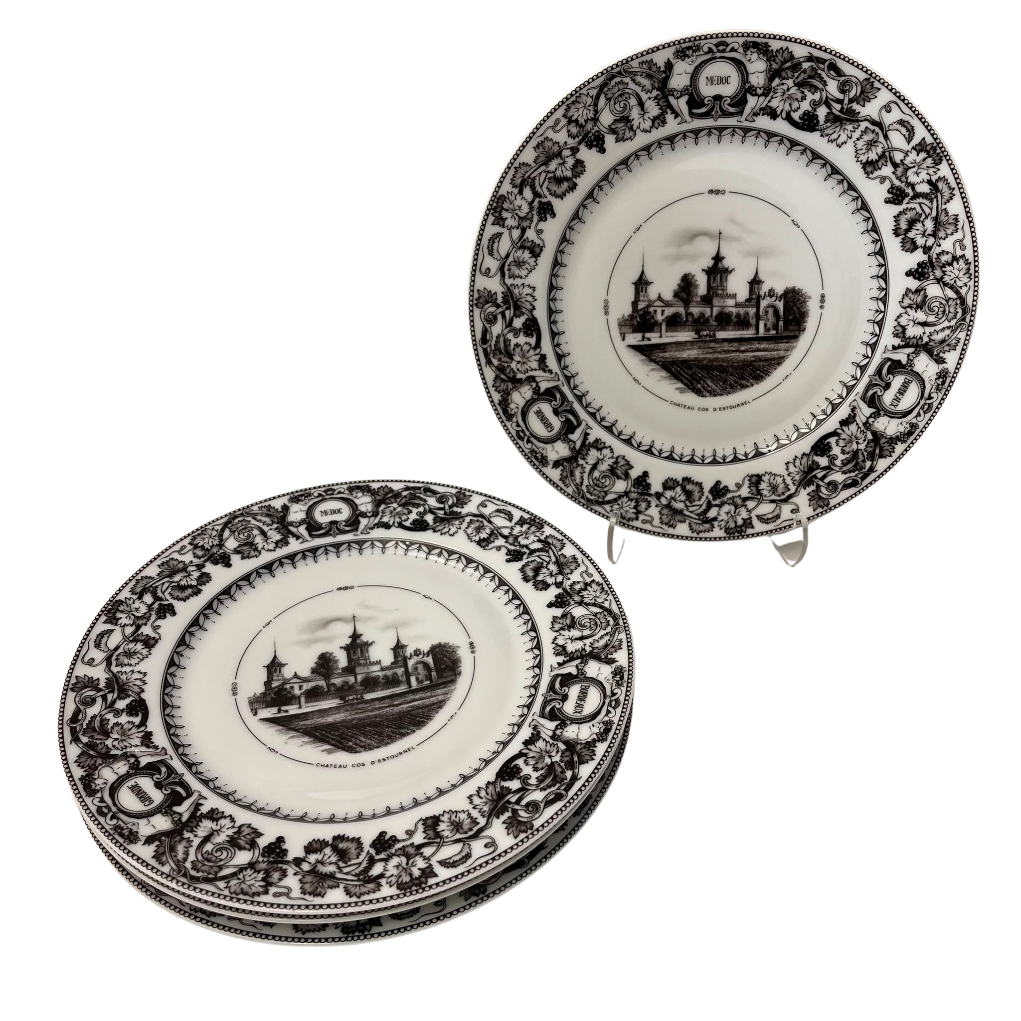 Cos d'Estournel Porcelain Plate
