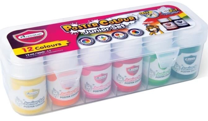 Master Art Poster Colour Set 12 Colours