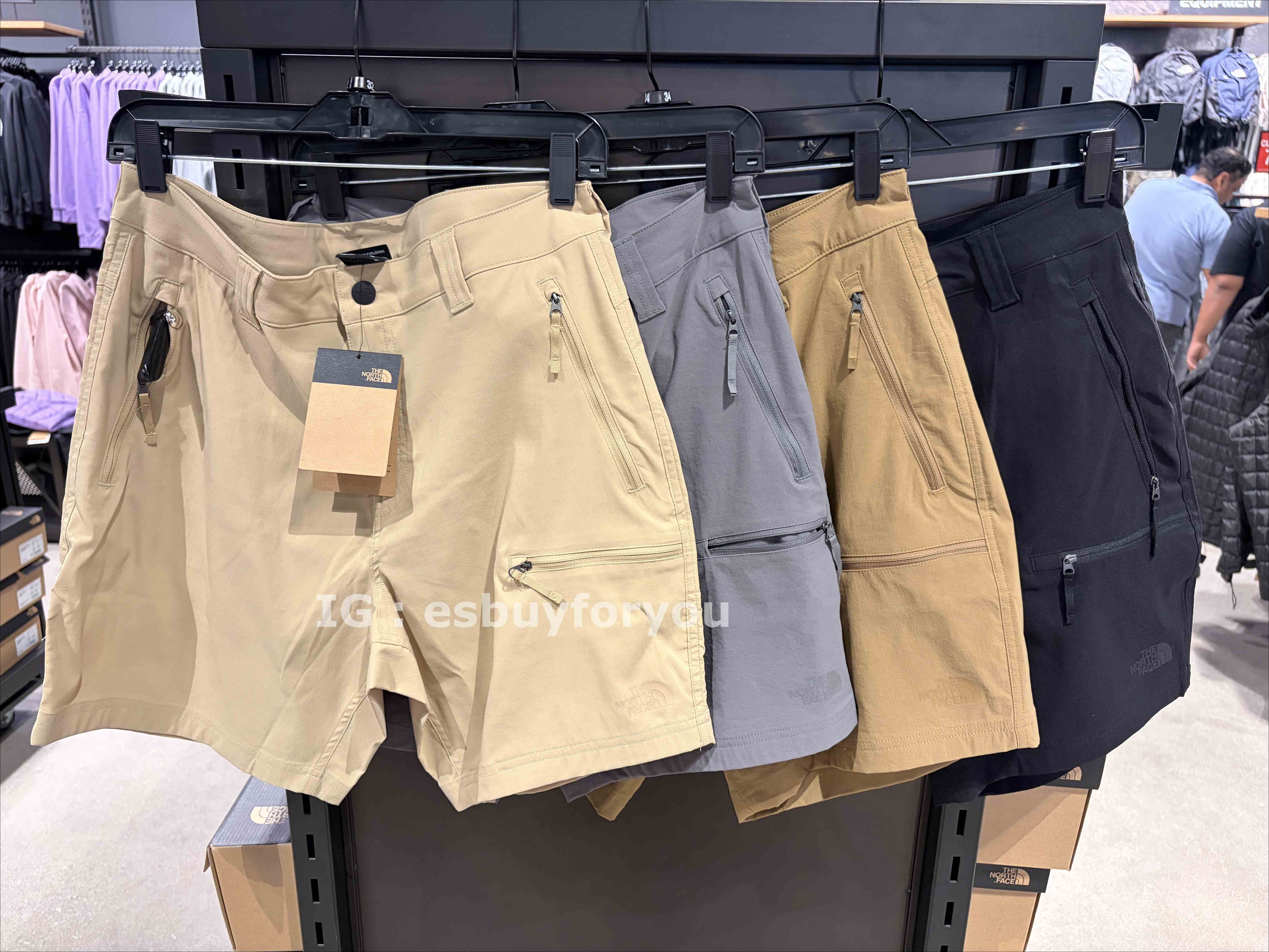 THE NORTH FACE 男大人 機能彈性面料 防潑水 多功能 工作 休閒短褲 (3色)