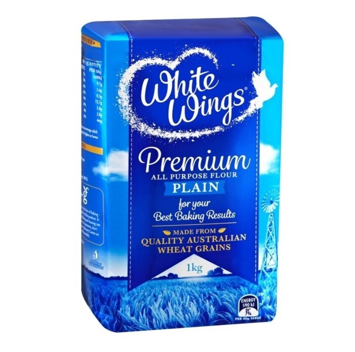 White Wings Flour Plain 1kg