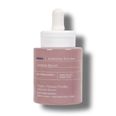 UV03 KORRES野玫瑰15% 維他命C美白祛斑精華 30ml Korres Wild Rose 15% Vitamin C Spotless Serum 30ml **到期日:約2027/08