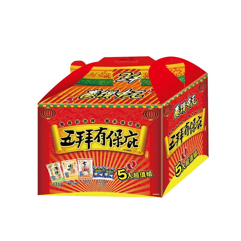 【旺旺】慶讚中元五拜有保庇箱456g
