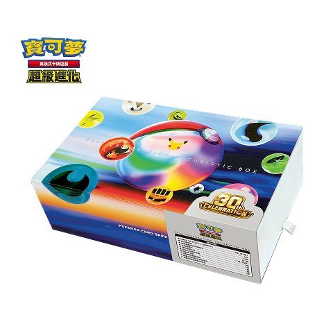 【Pre-Order】Pokémon TCG Chinese: MEGA - 30th CELEBRATION FUTURISTIC BOX - FURBOX（box）