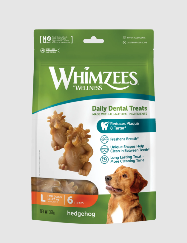 WHIMZEES 唯潔 | 刺蝟型牙刷潔牙骨超值包
