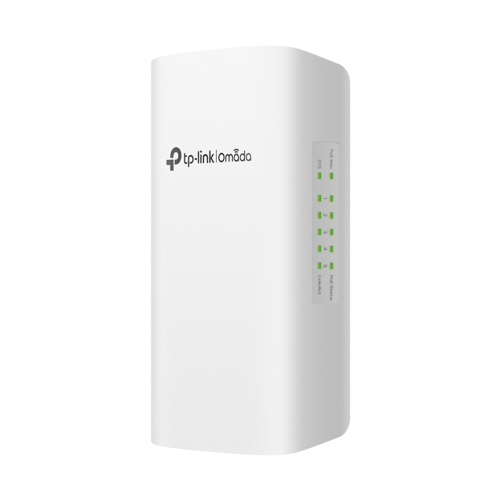 TP-Link SG2005P-PD Omada 5-Port Gigabit 智慧型交換器｜1-Port PoE++ 輸入及 4-Port PoE+ 輸出