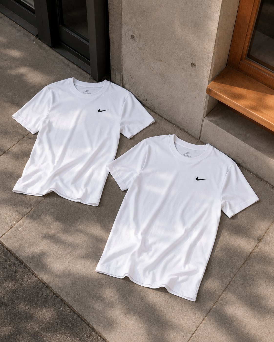 【日本限時連線代購】現貨 NIKE SWOOSH 刺繡LOGO 胸前小勾 短袖 BV0508-100 白色