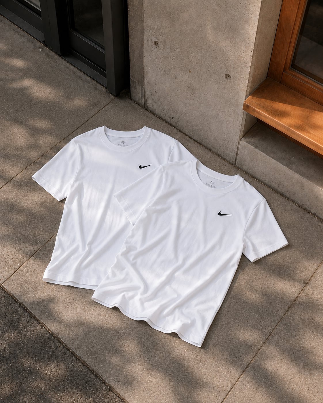 【日本限時連線代購】現貨 NIKE SWOOSH 刺繡LOGO 胸前小勾 短袖 BV0508-100 白色