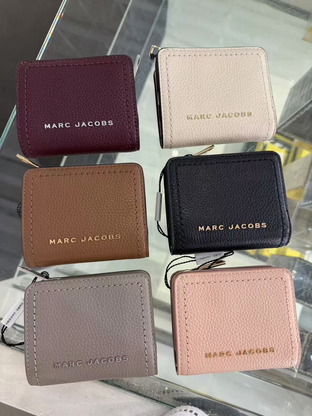 【預購】Marc Jacobs H0805102 The Mini Compact 迷你短款銀包