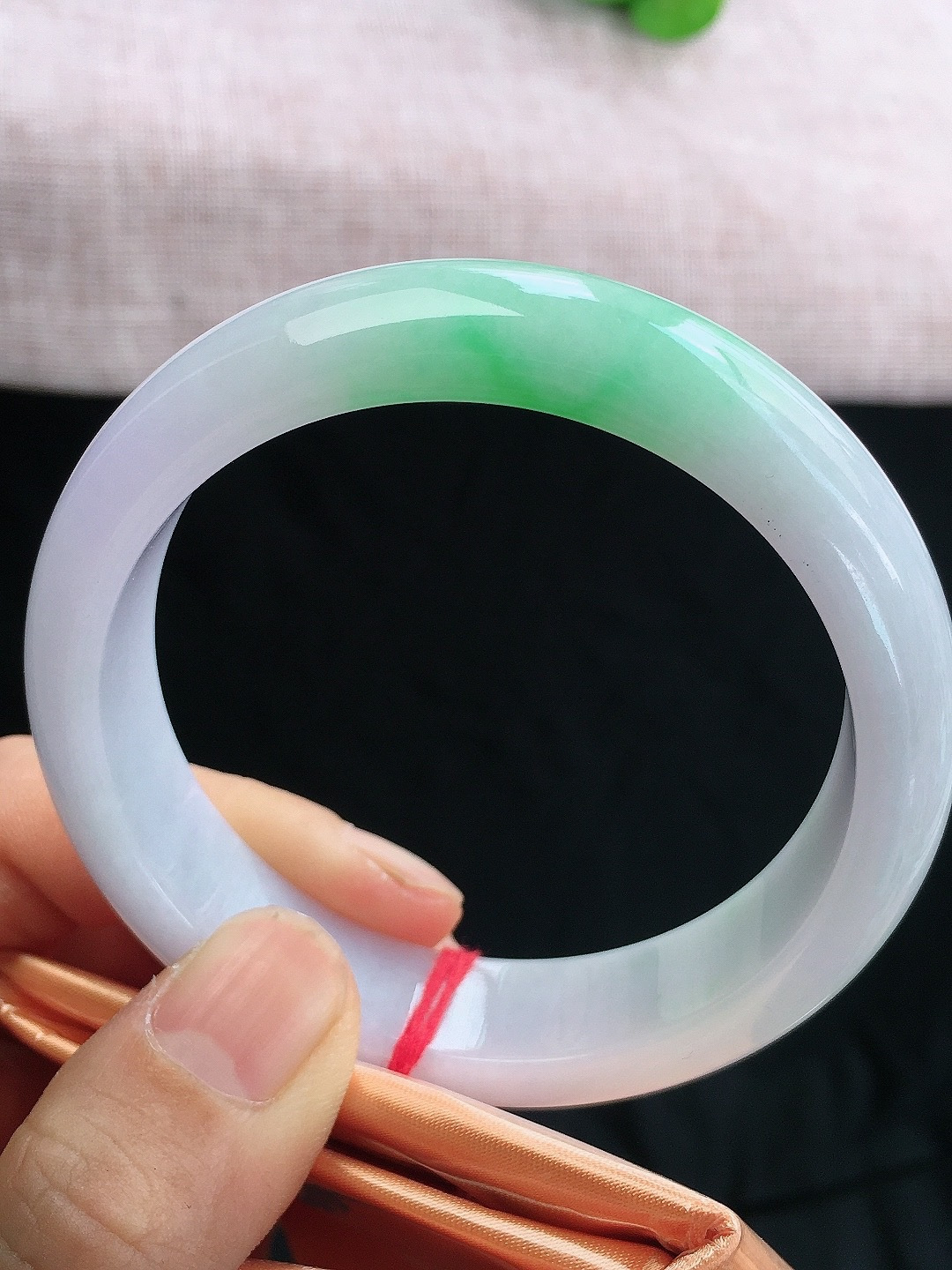 春彩正圈翡翠手鐲,天然翡翠A玉, 緬甸玉, Jade, Jadeite