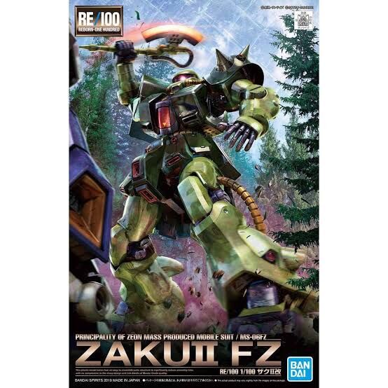 [0080] RE 1/100 MS-06FZ ZAKU II