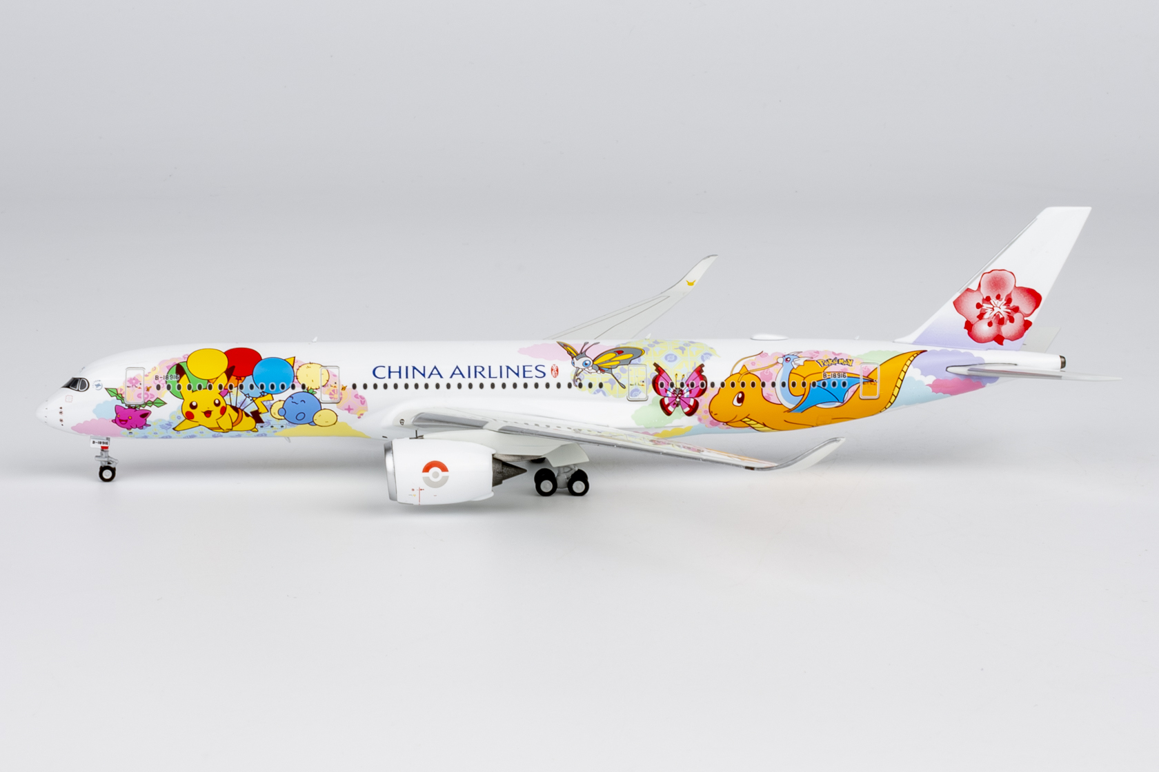 NG 1/400 中華航空 A350-900 B-18916（皮卡丘噴射機 CI #2；一般版）
